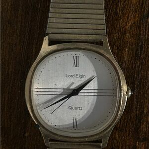 Lord Elgin Gold Quartz Watch
